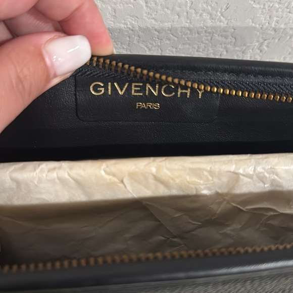 Givenchy Black Cowhide Pouch - Picture 6 of 8